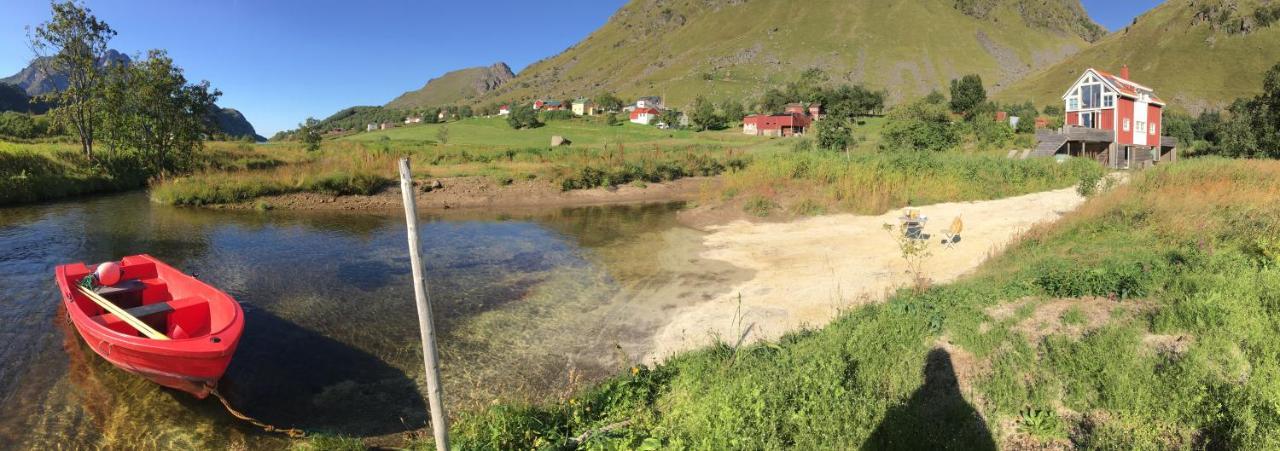 Lofoten Fjord Lodge Saupstad  Exterior foto